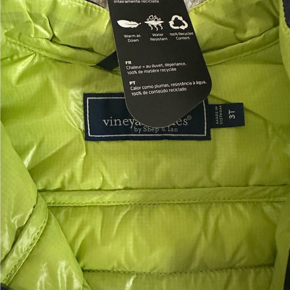 NWT Vineyard Vines Blue and Green Vest - Picture 4 of 7